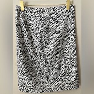 DIANE VON FURSTENBERG Blythe Jacquard Skirt Size 10